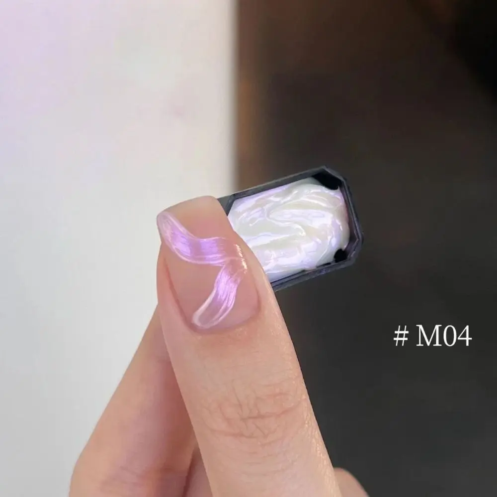 9-color 9-Grid Poke Gel الفرنسية مسمار مانيكير عالية التشبع حالمة الملمس مسمار البولندية حساسة مسمار البولندية سميكة مسمار الفن هلام #2