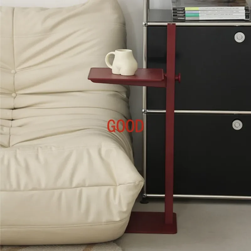 Скандинавский дизайнерский креативный диван, подъемный боковой столик, угловой столик, несколько знаменитостей, небольшой бытовой утюг, простой маленький приставной столик