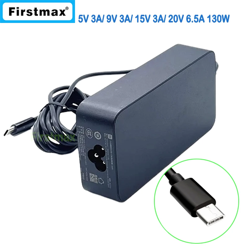 Genuine 130W Charger usb-c Type c AD130 AC Adapter 20v 6.5A for Xiaomi Mi Notebook Pro X 15 Inch Power Supply