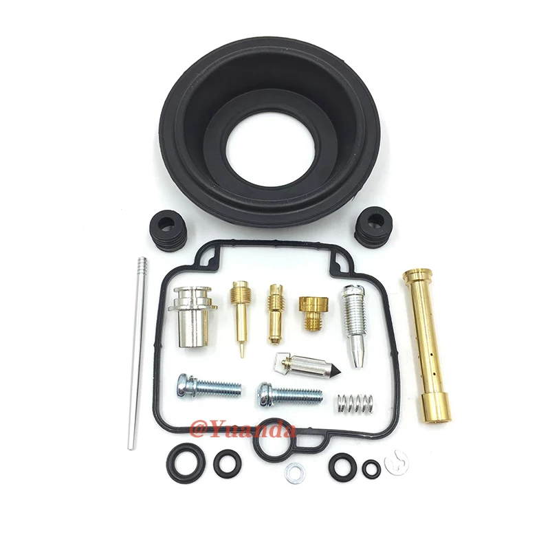 Carburetor Repair Kit For Suzuki  GSF400 GK75A GSF 400 Bandit 400 CC Pilot Screw Jet Needle Float Valve Gasket Vacuum Diaphragm