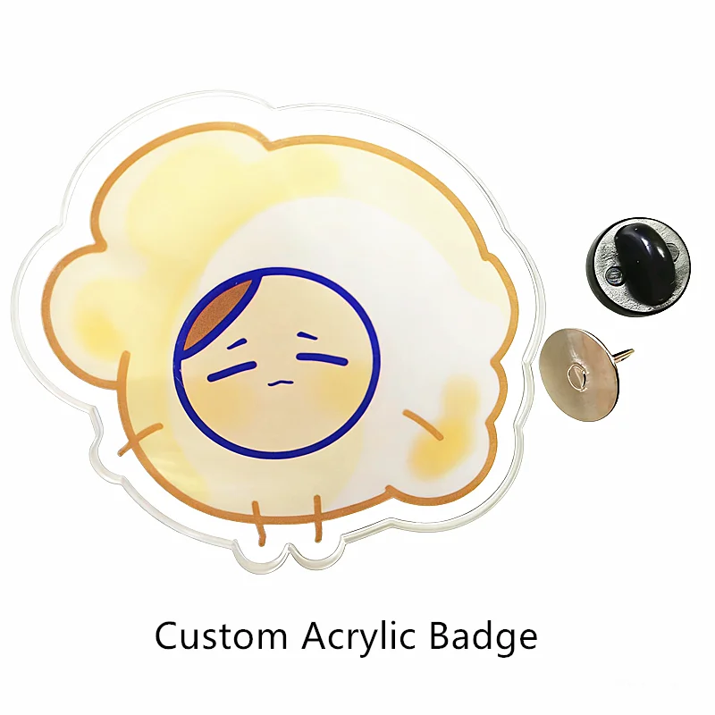 

Custom Cute Acrylic Pin Kawaii Cartoon Brooch For Backpack Clothing Butterfly Pins Badge Decoration Gift For Kids And Friends