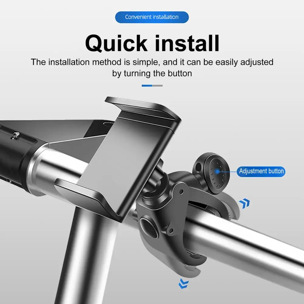 

Phone Rack Practical Universal Ball Phone Stand Bicycle Handlebar Cell Phone Navigation Support Cycling Accessories