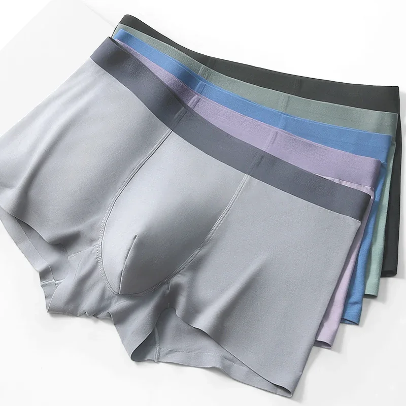 

3 Men's underpants, men's quadrangle pants, sporty, comfortable and breathable, flat cuffs, summer thin short und