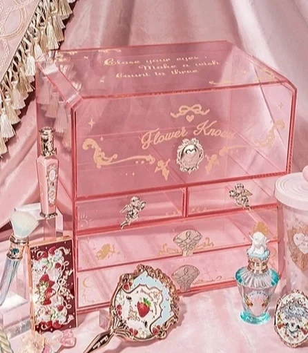 Flower Know Strawberry Rococo Series Peripheral Handheld Mirror