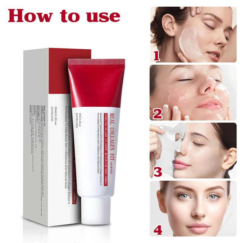

Collagen Mask Peel Off Facial Mask For Elasticity Hydrating Glow Glass Skin Face Rejuvenation Moisturize Effective Skin Care New