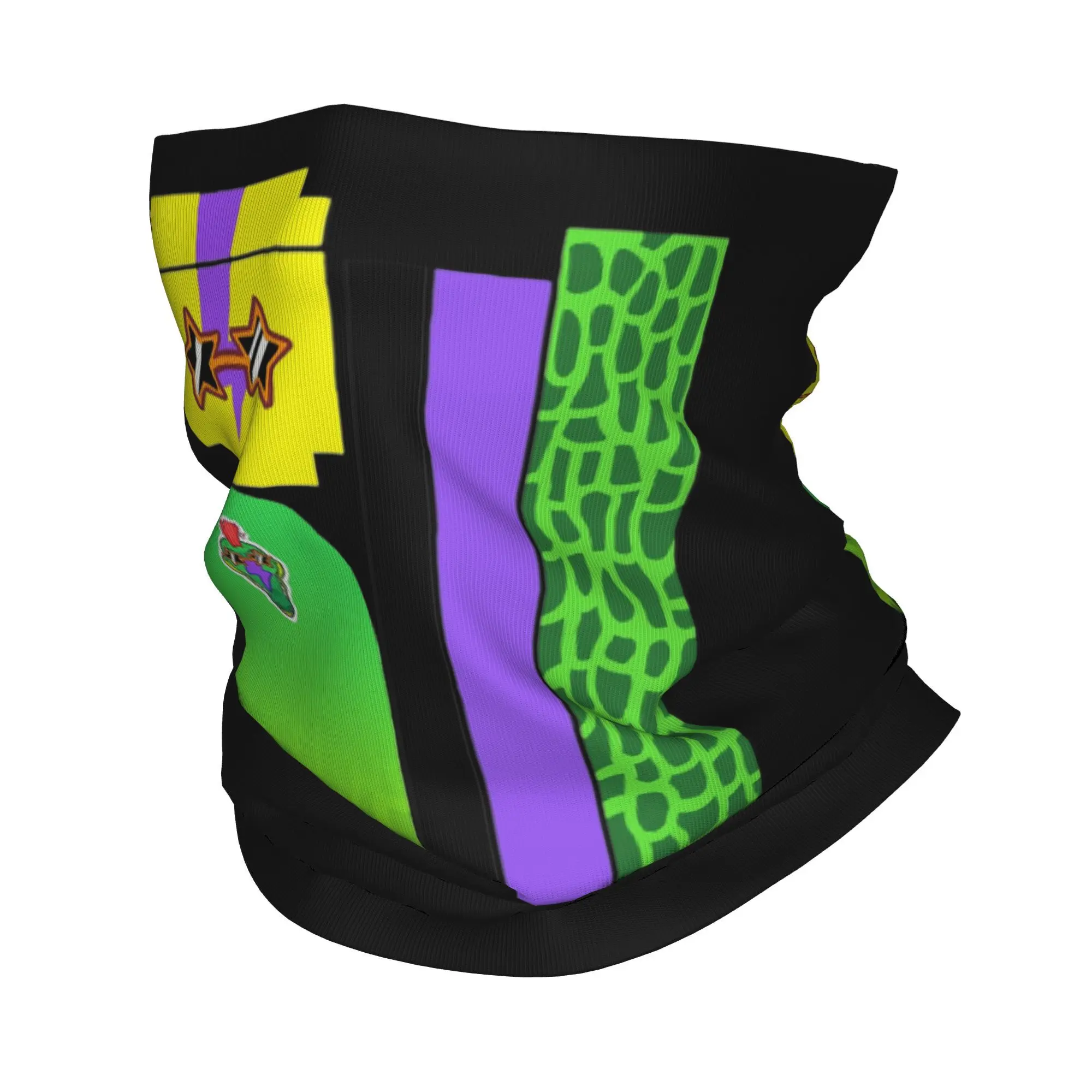 مونتغمري جاتور Fazbear الترفيه باندانا غطاء الرقبة المطبوعة التفاف وشاح متعدد الوظائف الدراجات وشاح الدراجات للرجال والنساء