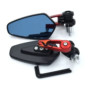 Gương hướng dẫn bằng nhôm gương chiếu hậu bên cho Kawasaki, gương cuối thanh, Z250, Z300, Z750, Z750S, Z800, Z900, Z1000, Universal, 22mm Sales Kawasaki Z800 Main Kawasaki Z800 - №10