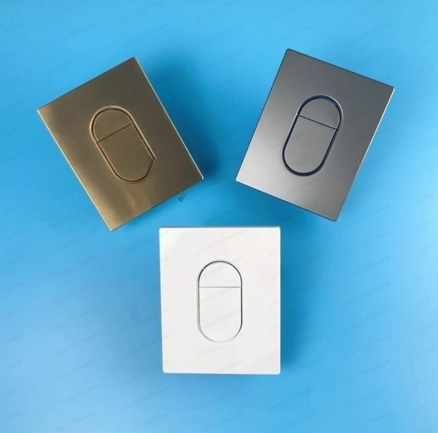 

Адаптировано к пневматичному двусторонньому настенному унитазу GROHE/GROHE 38844, кнопка смыва скрытой панели резервуара для воды.