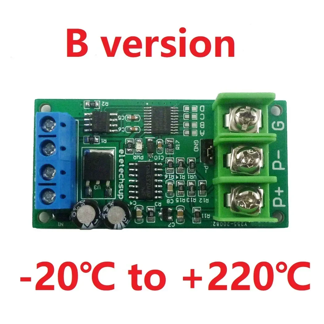 -20-400 Celsius PT100 Thermocouple Temperature Detector RTD Sensor Converter RS485 Modbus Rtu For arduino Board Module