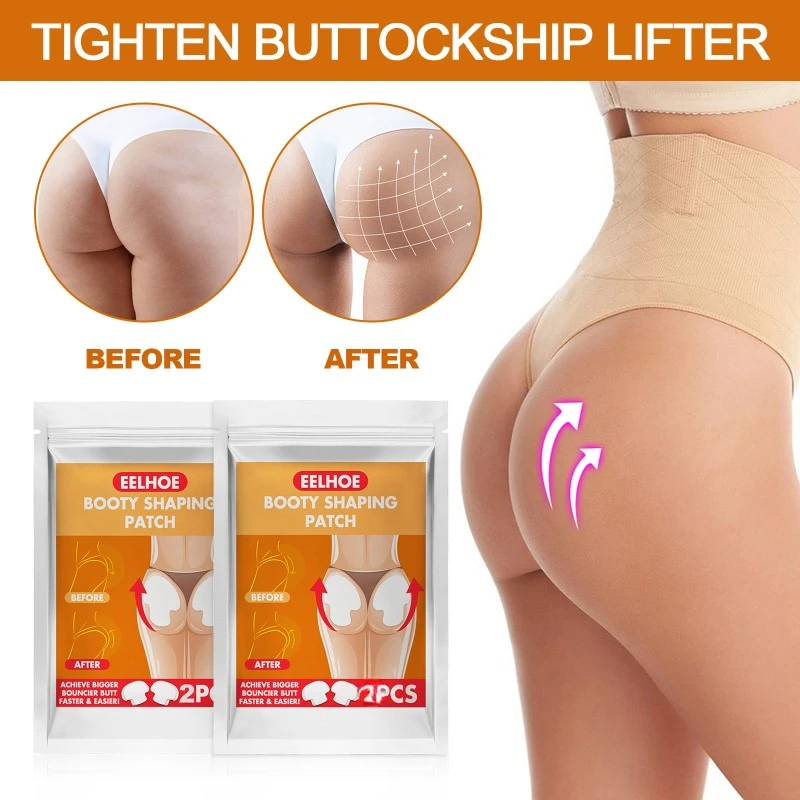 Butt Lifting e Shaping Patches, Hidratante, Firming, Pele, Fortalecer rapidamente, Hip Up, Massagem, Nádegas, Adesivos, Pad Produto