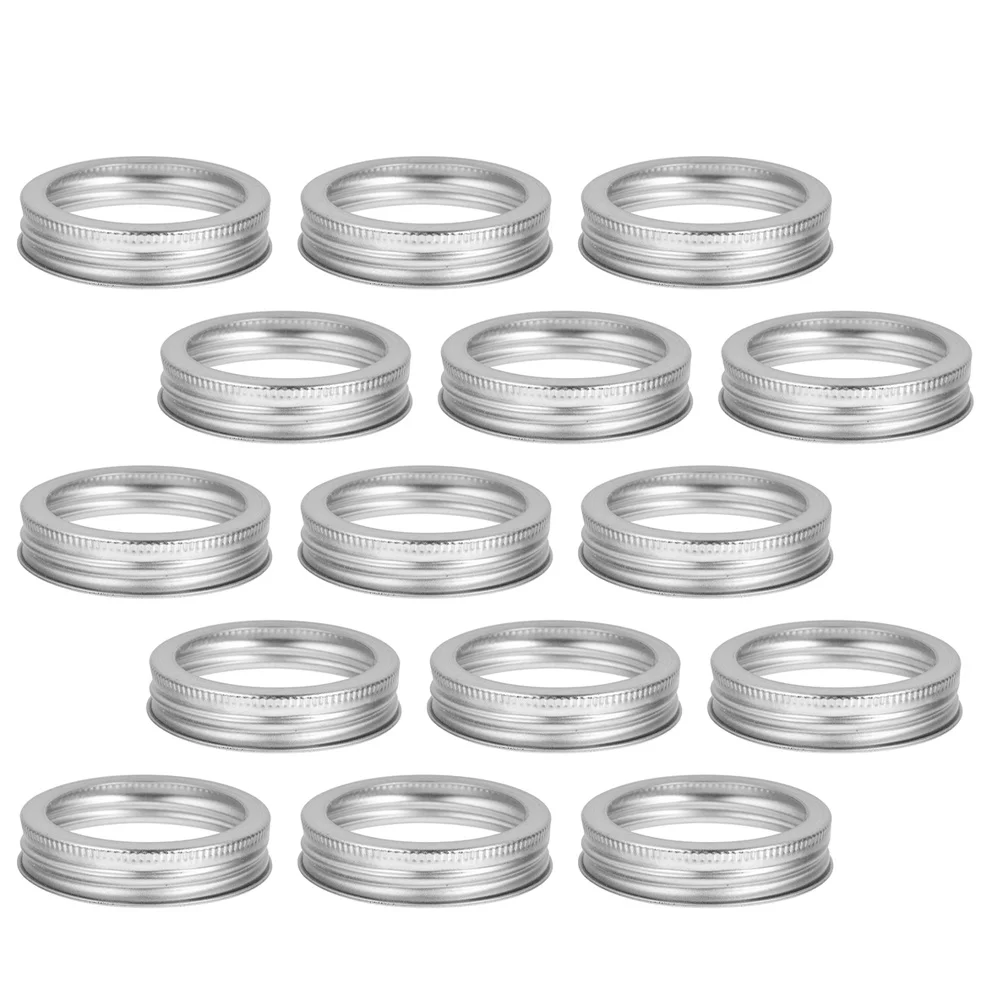 

20Pcs Tinplate Jar Lids Multipurpose Seal Covers Airtight Leakproof Can Covers Mason Jar Lids Wide Mouth Canning Replacement