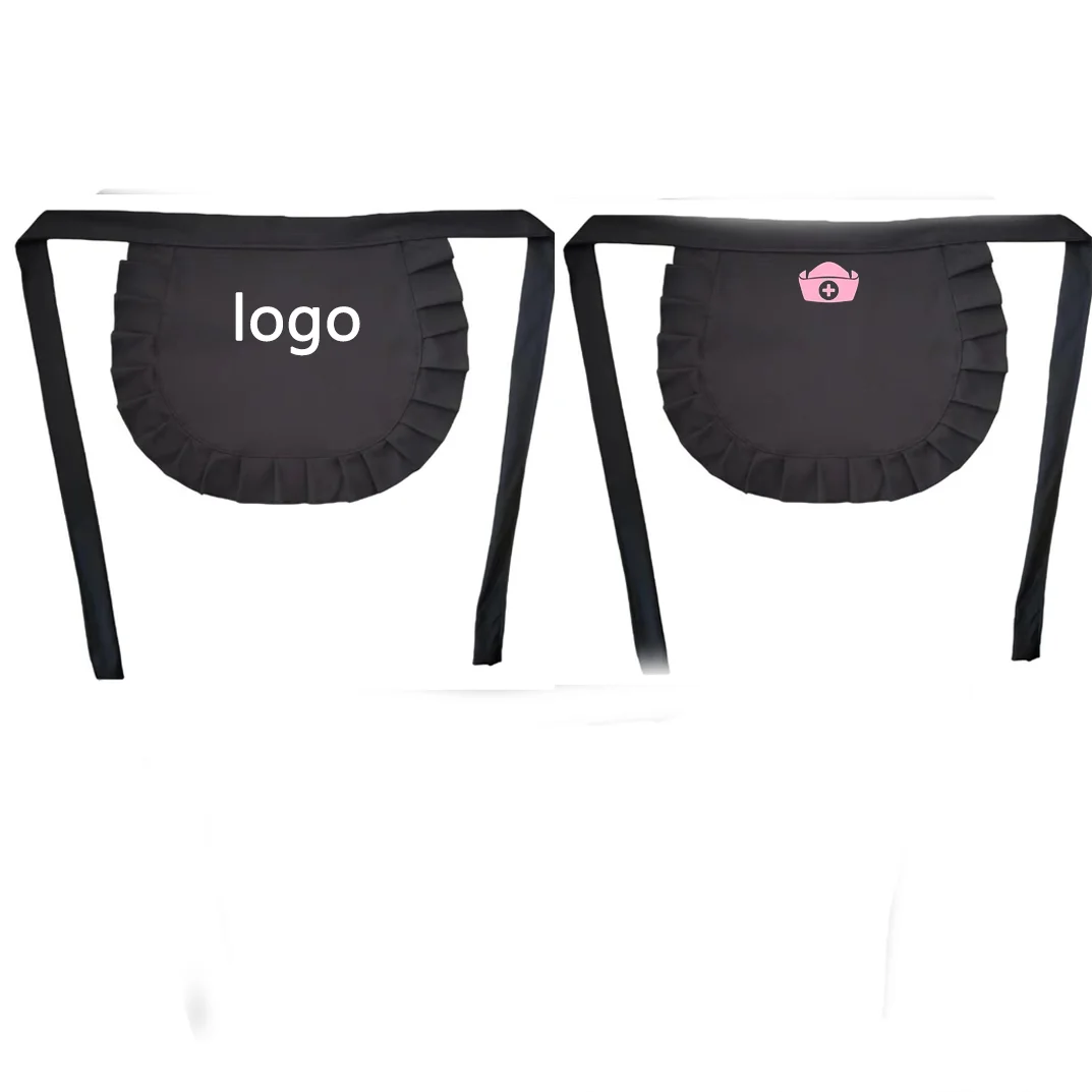 

Korean Style Floral New Arrival Thick Polyester Waterrepellent Apron With Customizable Logo For Home Use