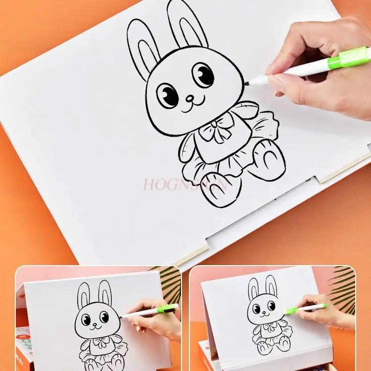 1 caja de rompecabezas magnético de juguete para niñas de 3 a 6 años, pegatina magnética de ensamblaje de rompecabezas