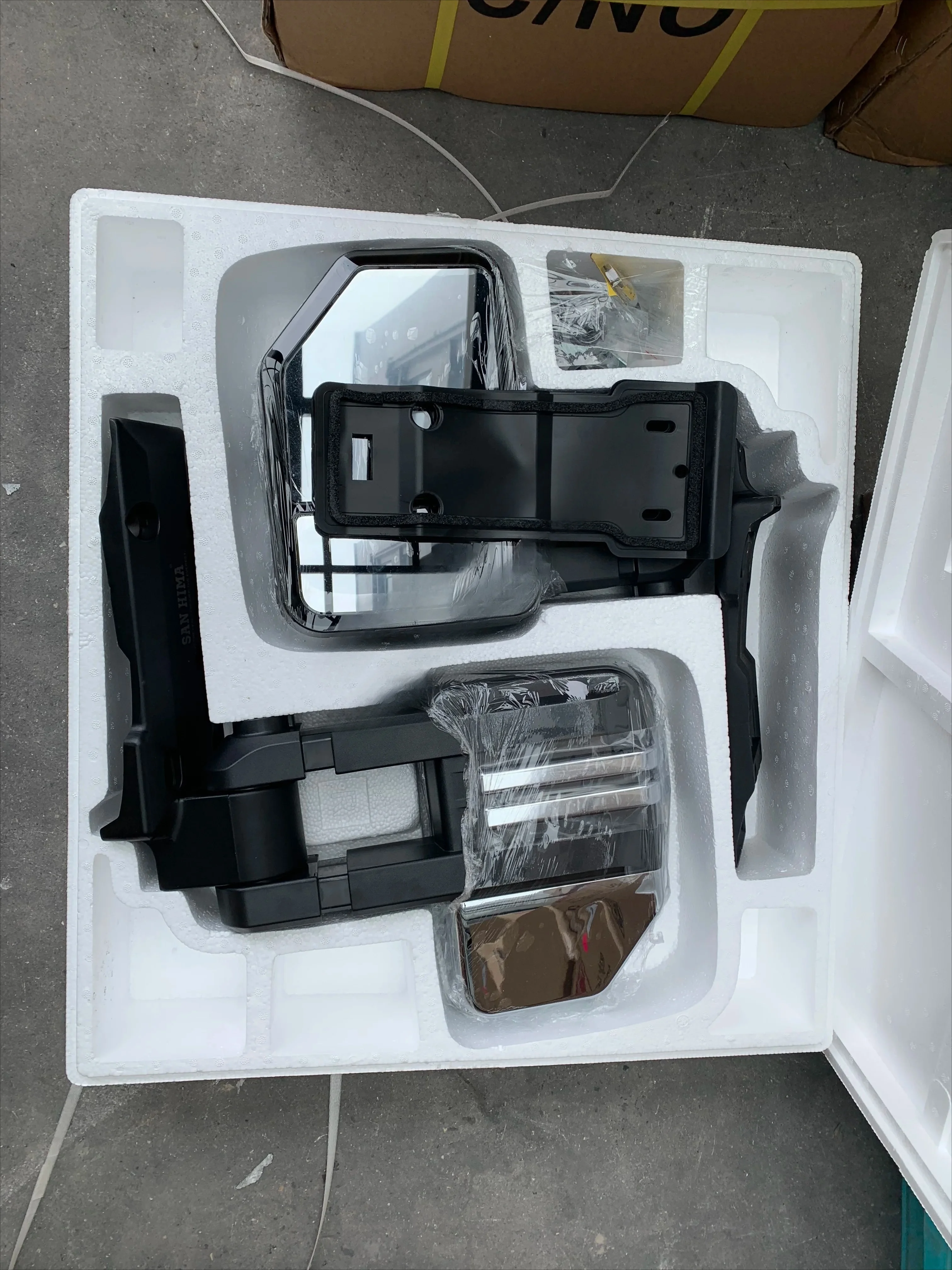 

Rearview Towing Mirror for Ranger 2012-2019 Car Mirrors with Power Heated Turn Signal Puddle Light Folding