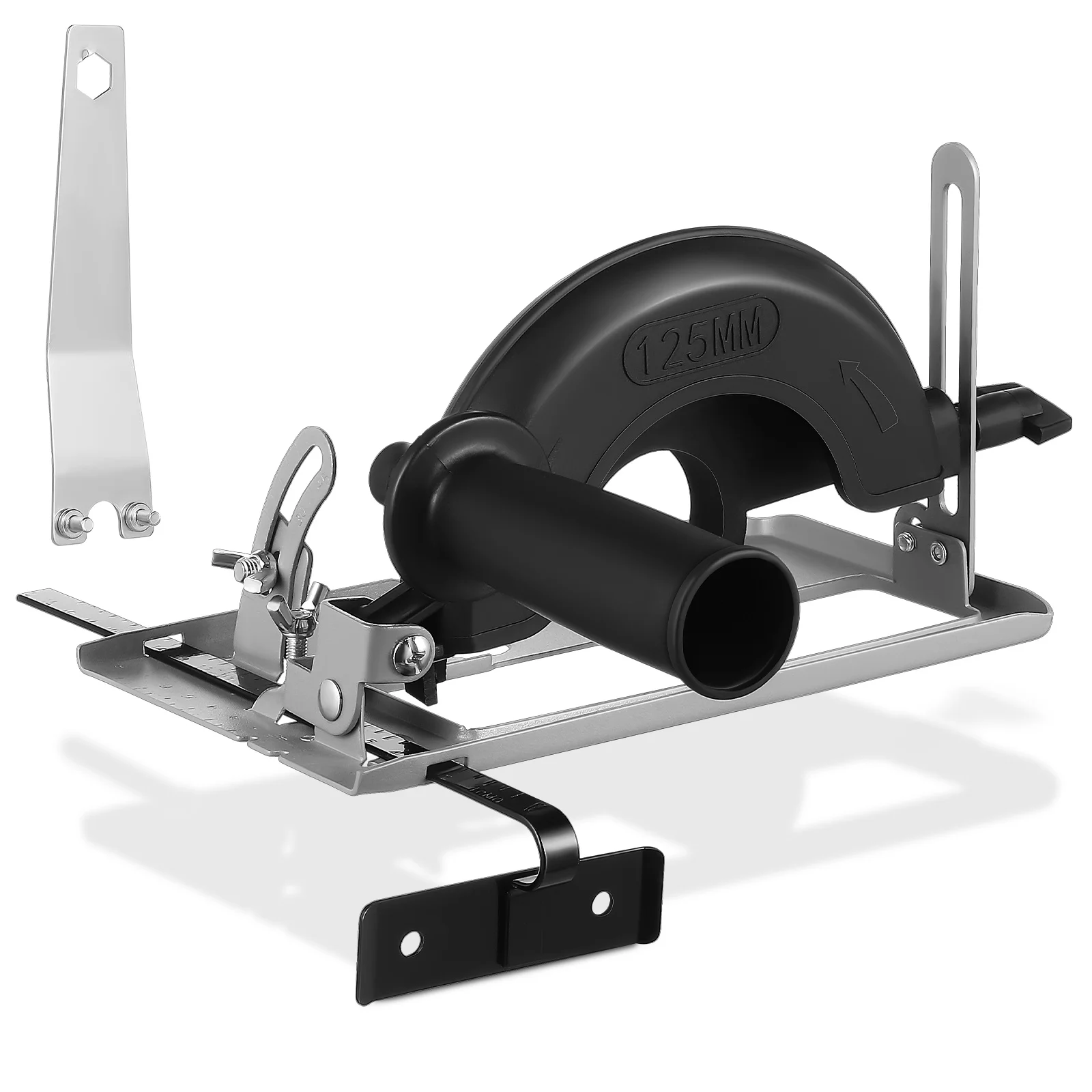 

Angle Grinder with Adjustable Base Black Desktop Tool HOLDER Cutting Machine Bracket Woodworking Angle Cutting Station Table