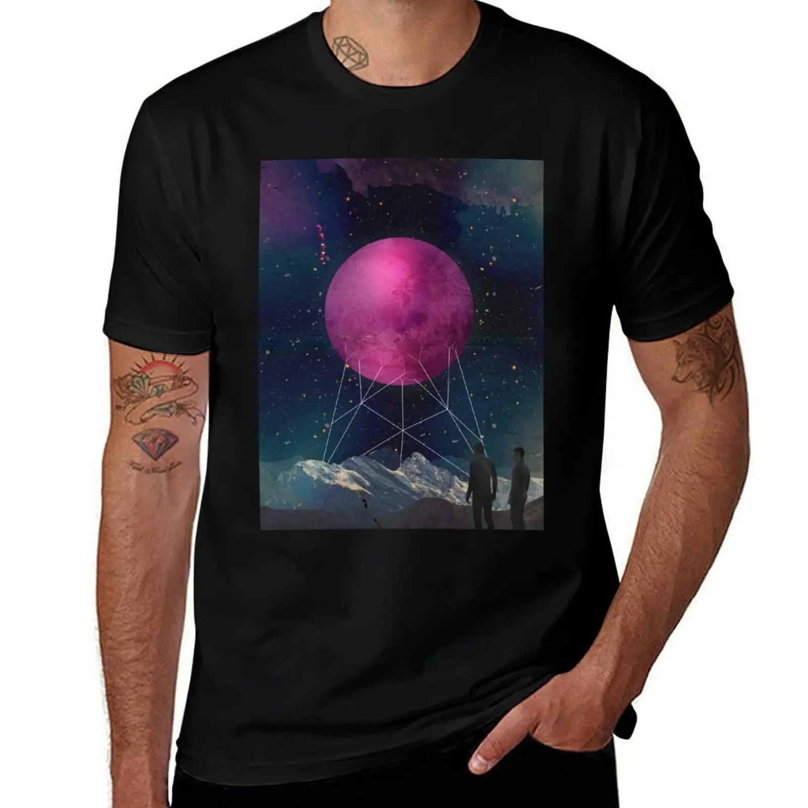 

T-Shirt cotton cotton white for Intergalactic pack t shirts 100% man for shirts t shirt t man men bridges