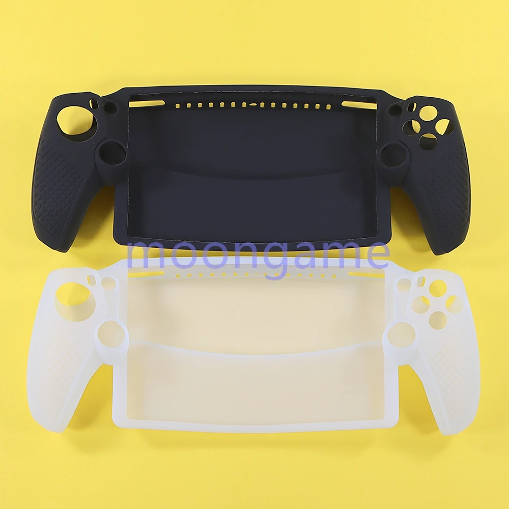 1pc Drop-proof Silicone Protective Case Soft Case Cover Sleeve Handheld Game Console Cover for PS5 Portal Game Console