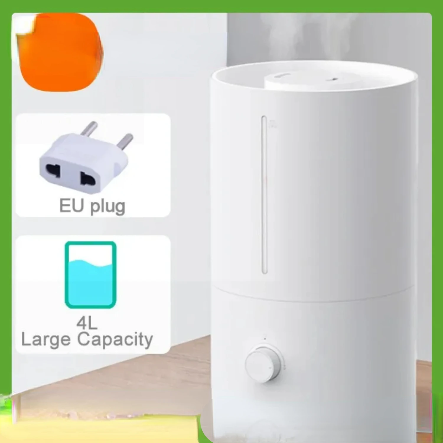 

Humidifier 2 300mL/h Humidification 4L Large Capacity Maker Add Office Humidity Control Low Sound