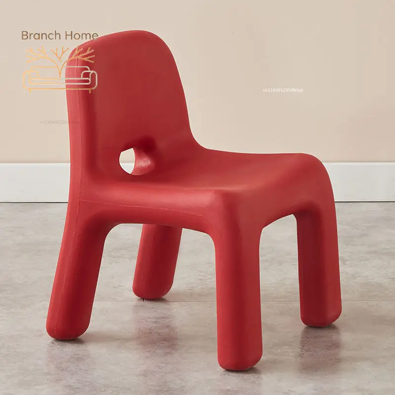 Nordic Study Tables and Chairs Anti-collision Environmentally Friendly Plastic Study Table Desk Outdoor Small Bench