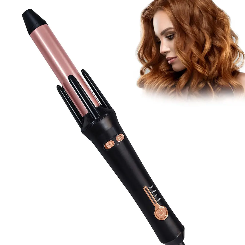 

Hair Curling Iron Wand Rotating Curling Iron Automatic Hair Curler Ceramic Hair Iron Auto Spin Curling Wand Hair Styler Tool