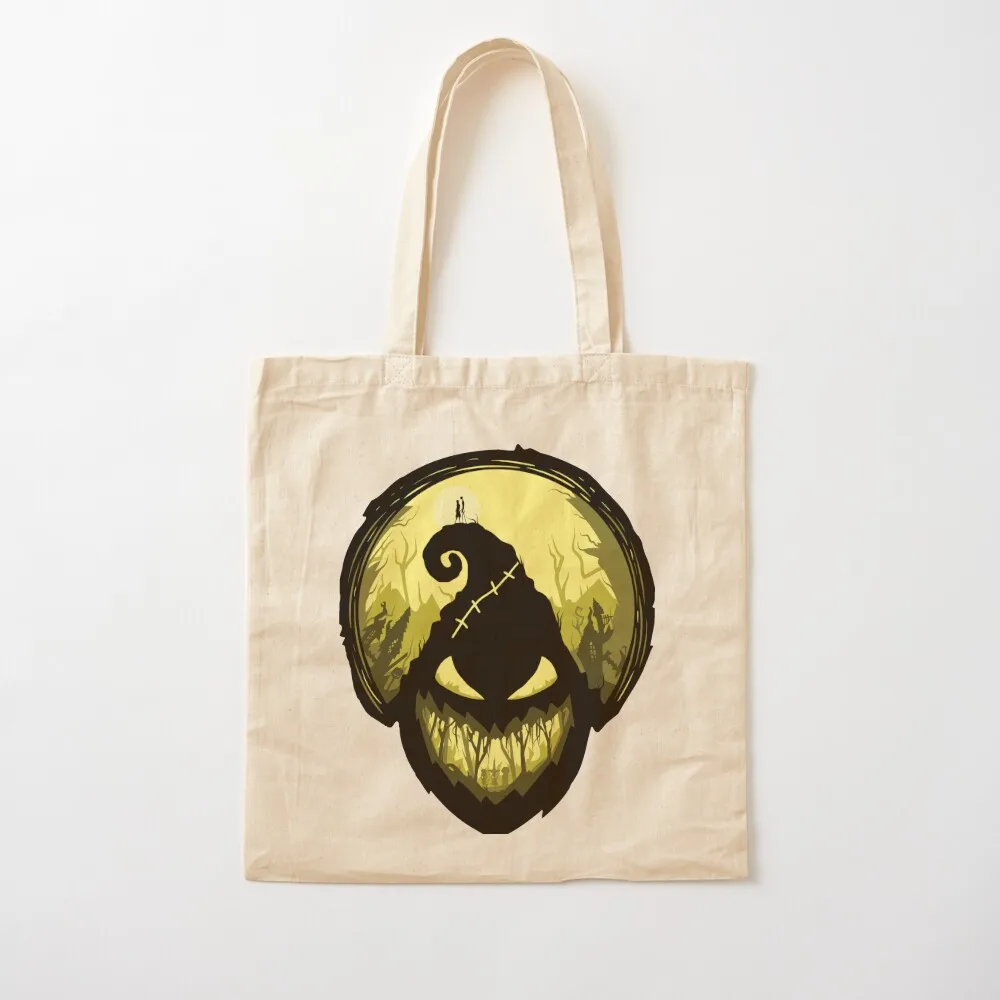 

Oogie Boogie Tote Bag bags woman 2025 Custom bag supermarket folding bag Canvas Tote