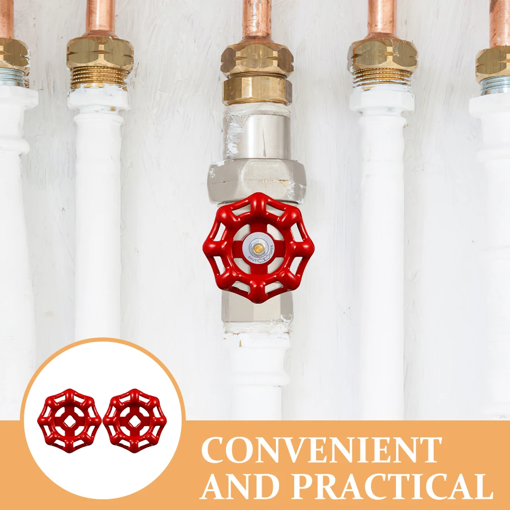 

2Pcs Cast Handles 5x5 Size 45mm Diameter 8 6 Sided for Spigot Handle Faucet Gate Valves Handle Water Control Outdoor