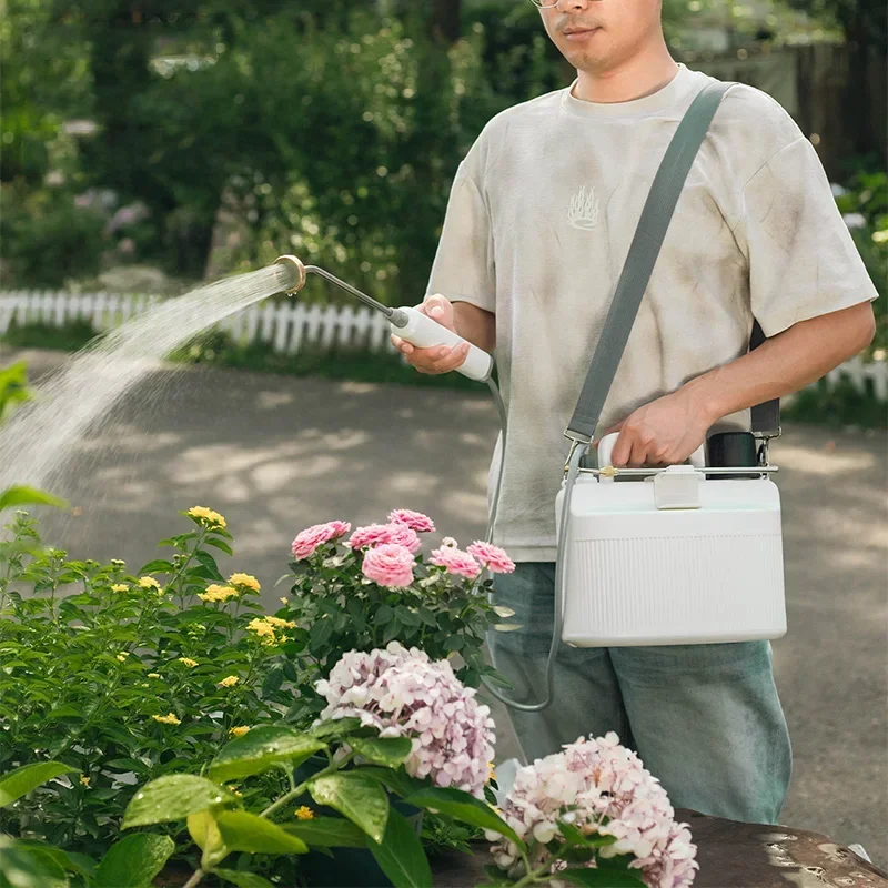 Backpack-Style Garden Electric Sprayer, Electric Tool for Pesticide Application/Watering Plants, Mini Mist Sprayer 2000mAh