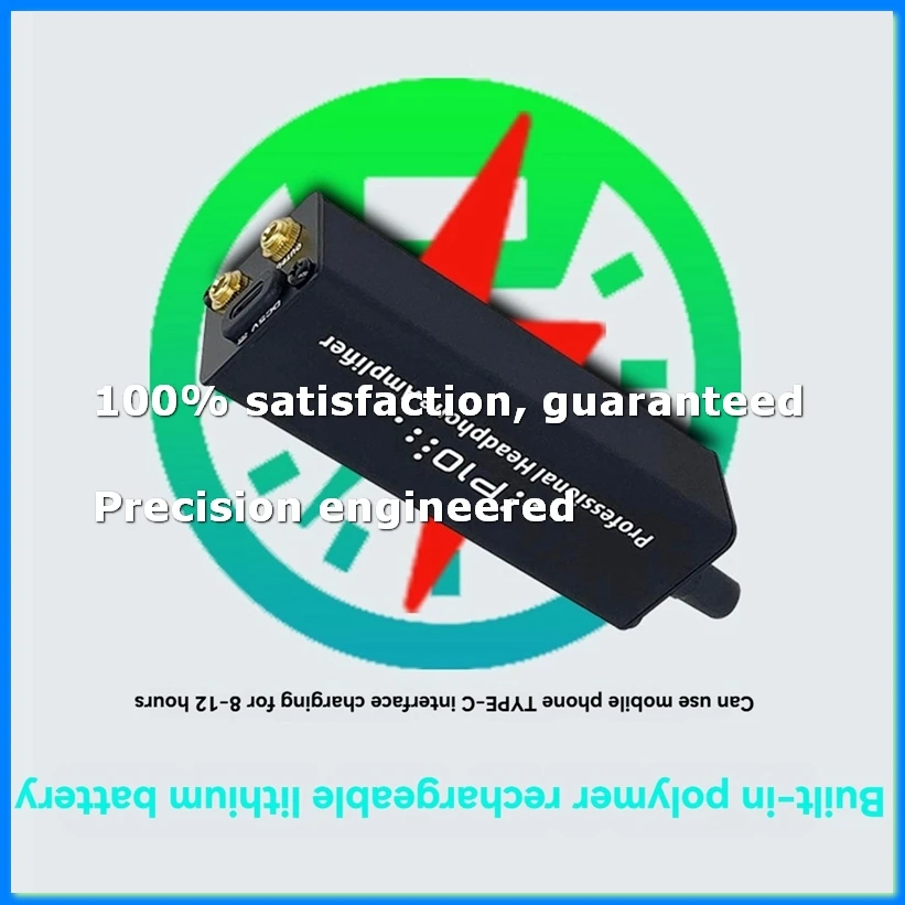 Amplificadores de Fone de Ouvido P10 Pequenos com Saída/Entrada de 3,5mm - Amplificador de Fone de Ouvido Estéreo ELEC