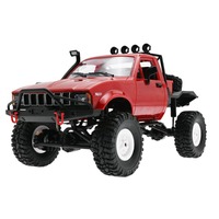 WPL C24-1 C24 C14 1/16 RC Car 2.4G Remote Control 4X4 Off Road 4WD LED Light Climbing RC Truck Electric Toy Car Gift for Boys