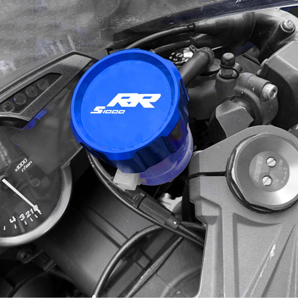 Motorcycle Rear Brake Fluid Reservoir Cover Oil Cap For BMW S1000RR 2009 - 2023 2010 2013 2015 2018 2016 2017 S 1000 RR S1000 RR