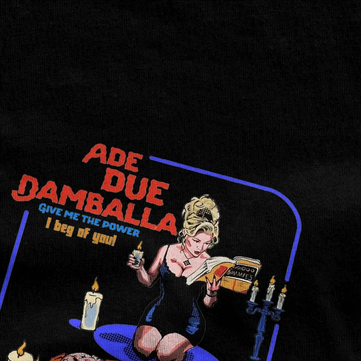 Ade Due Damballa Bride Of Chuckys T Shirt Men Y2K Fun Cotton T-Shirt Summer Comfortable Fashion Tees Hot Sale Oversized Clothing