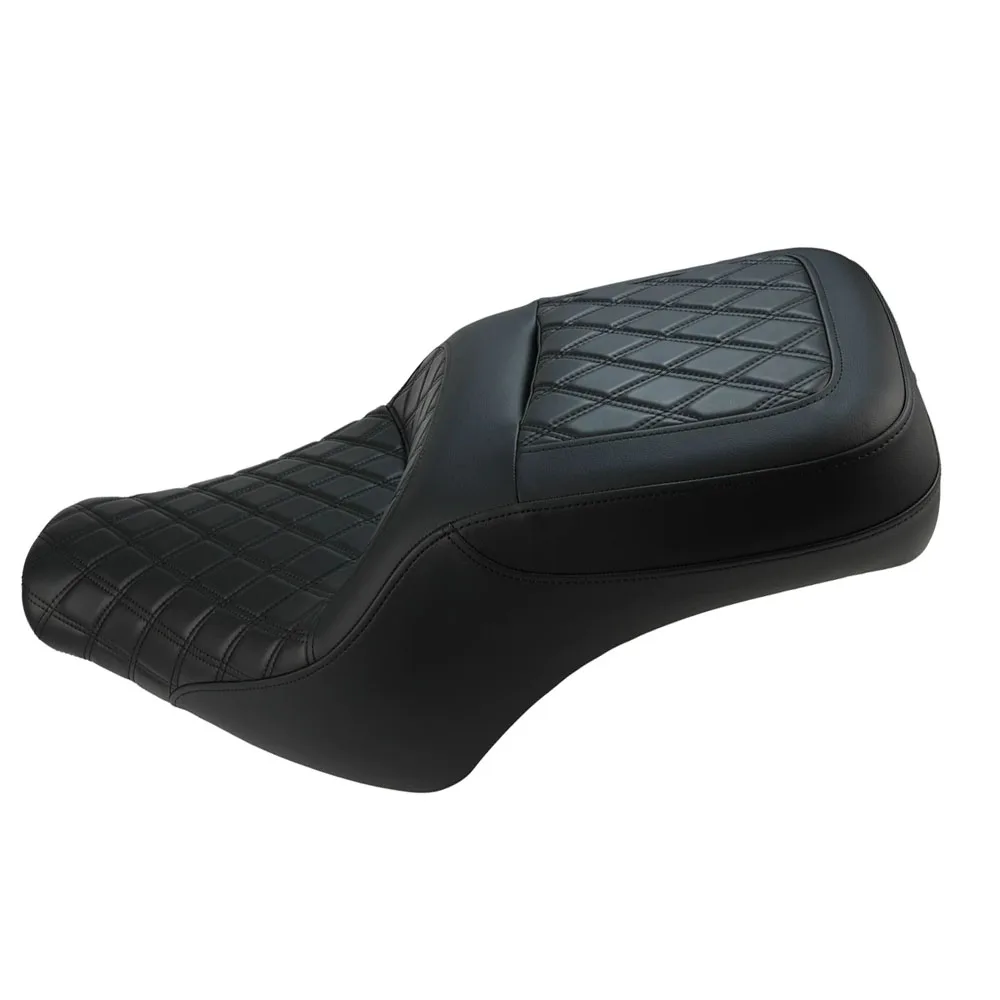 One Piece Rider Passenger Seat Cushion for BMW R18 B Bagger High Density Memory Foam Custom Fit 2 Up Comfortable Long Haul