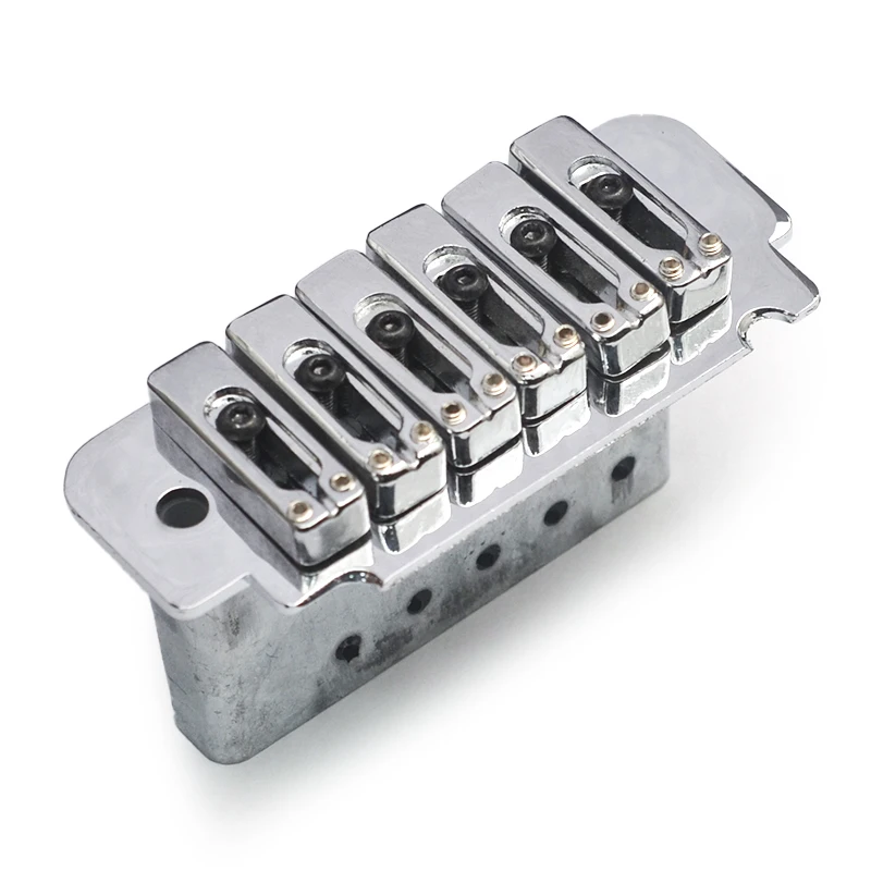 Guitar Tremolo Bridge 92x38.8MM String Spacing 10.6MM A Set 6 String Individual Saddle for ST Guitar Guitar Heavy Thickened Base