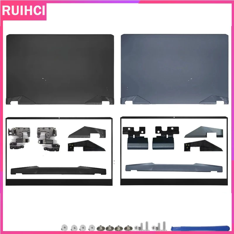 New For MSI GE76 GP76 WE76 MS-17K1 17K2 17K3 17K4 Laptop top cover LCD Back Cover/Front Bezel/Hinges/Hinge Cover Laptop Shell