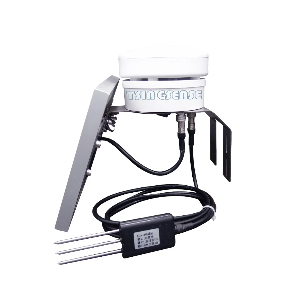 

Soil temperature and soil moisture agricultural environment monitoring station RS485