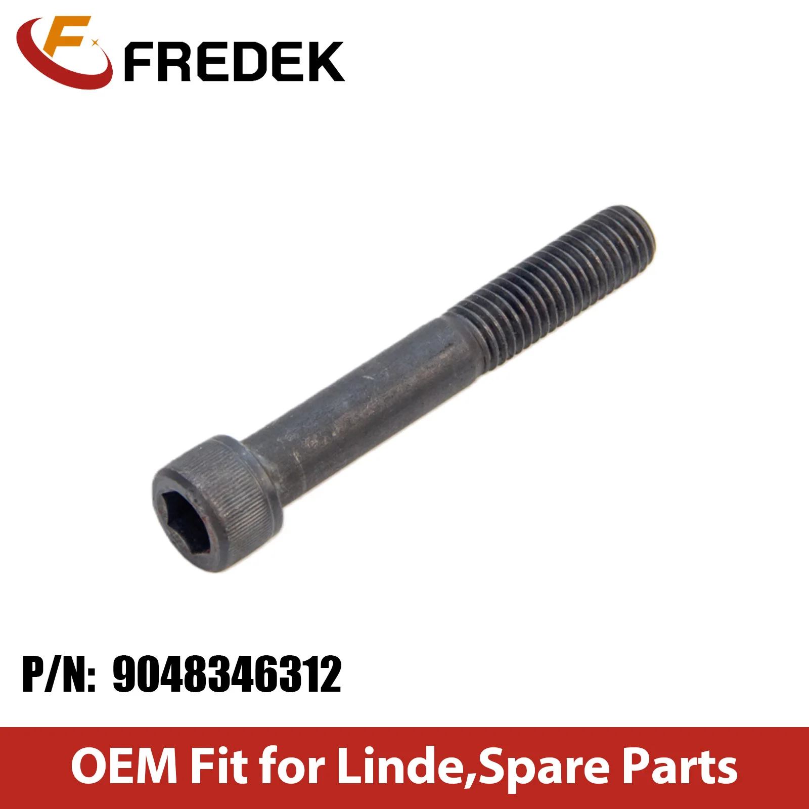 High Precision Forklift Steering Parts Wheel Mounting Bolt 9048346312 Load Roller Bolt for Linde 1169 L12 L14 in Stock