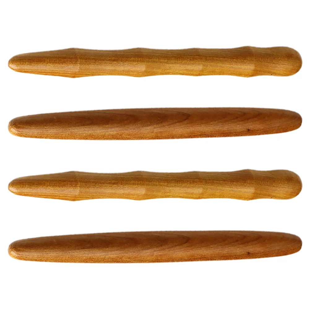 

4Pcs Massage Sticks Precise Acupoint Therapy for Back Foot Hand Muscle Relief Body Massager Wooden Massage Sticks