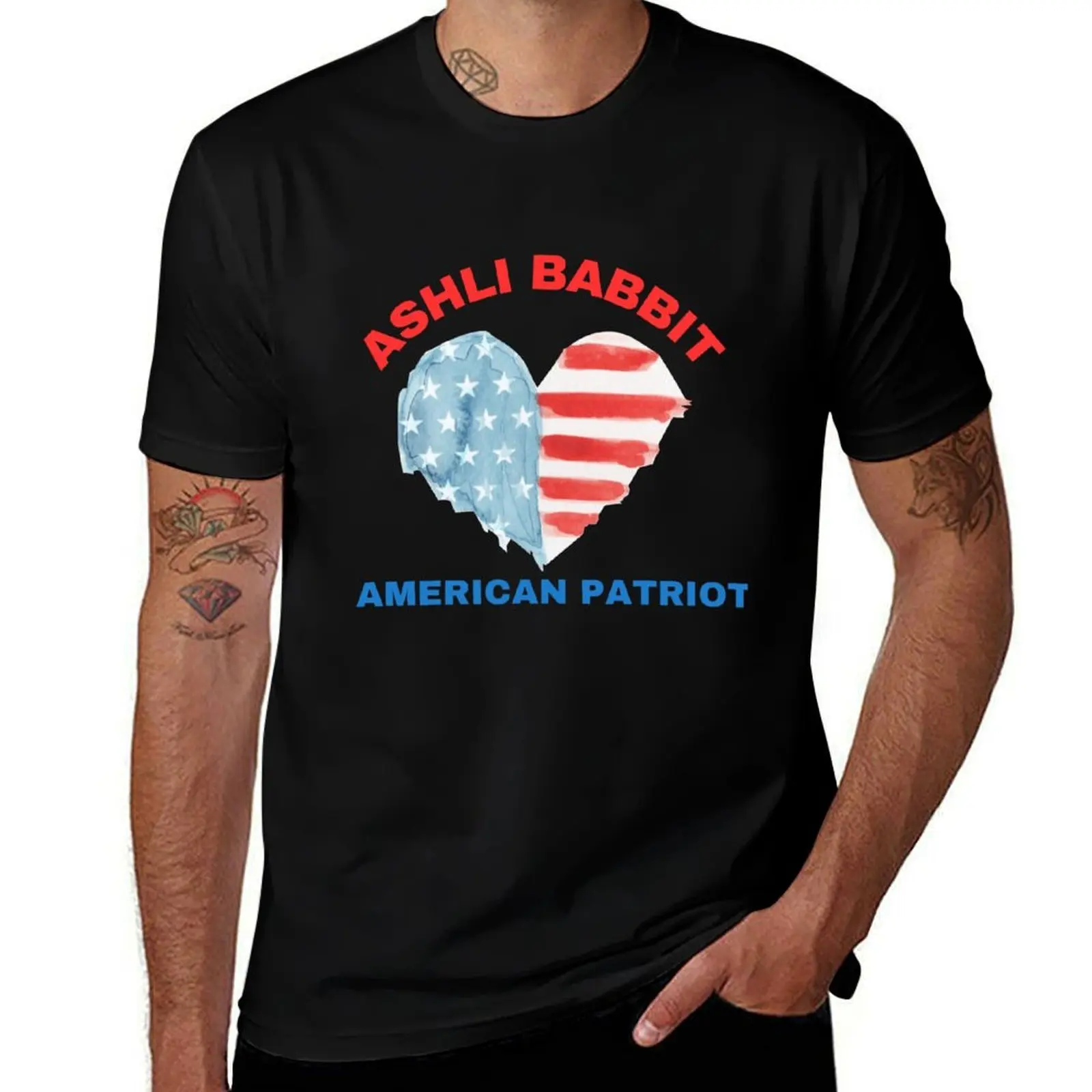 

ASHELI BABBIT AMERICAN PATRIOT T-Shirt anime shirt anime tshirt graphic t shirts workout shirts for men