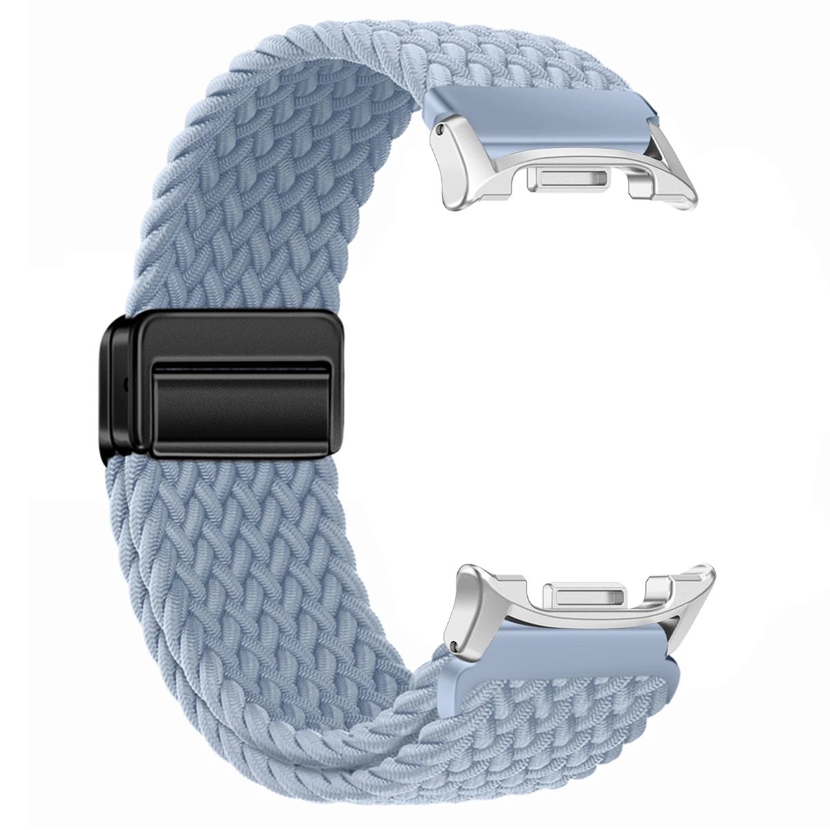 Magnetische nylon band voor Samsung Galaxy Watch 8 40 mm 44 mm armband voor Samsung 8 Classic 46 mm verstelbare band