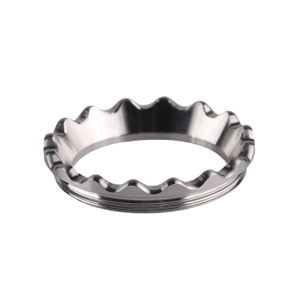 

Convoy Jagged Stainless Steel Bezel for T4 Flashlight