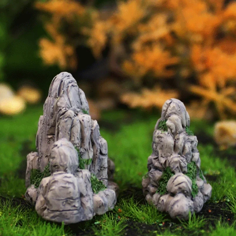 Retro Wigwam Ornament Resin Craft Fairytale Garden Decoration Accessory Toy DIY Model Micro Landscape Home Decor