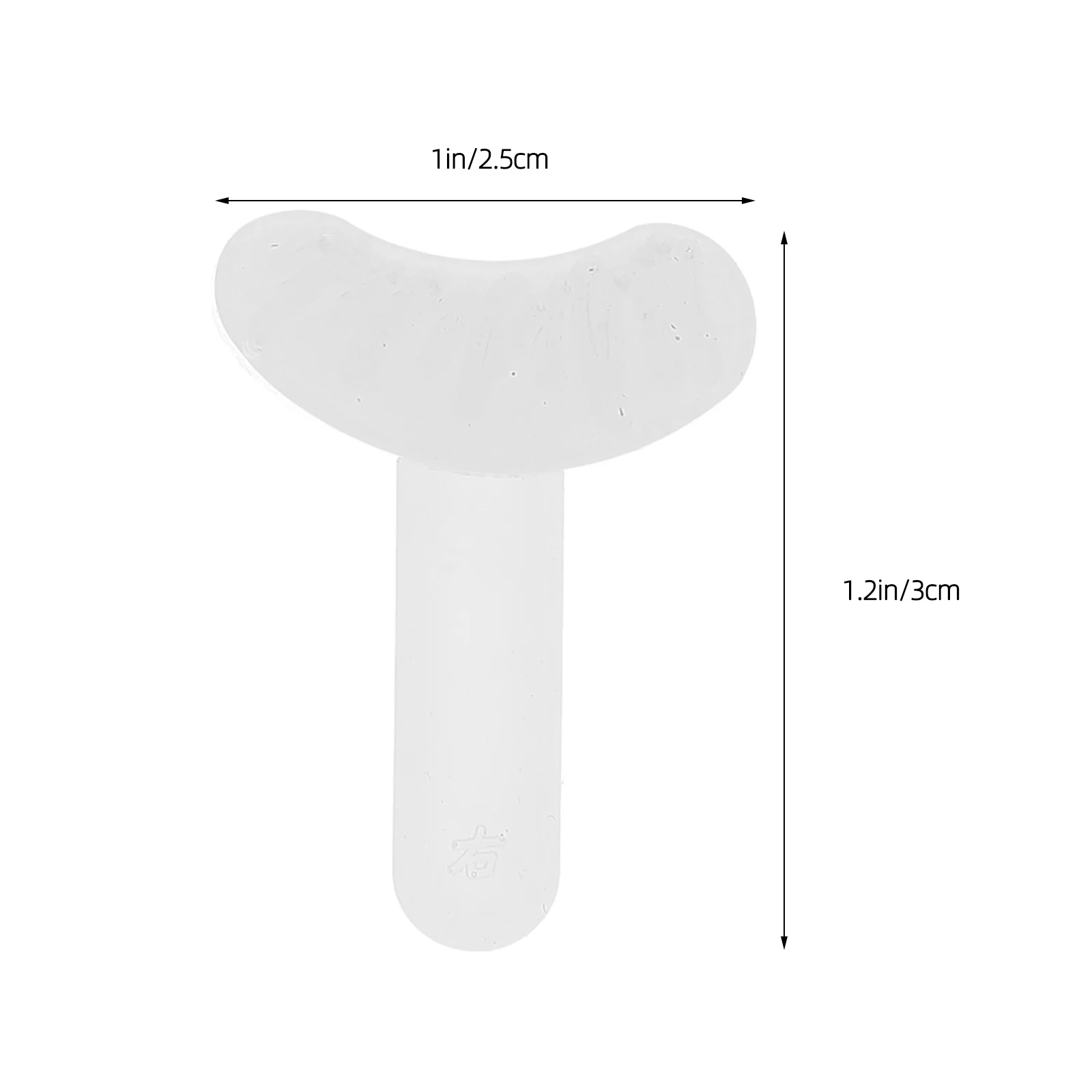 5Pairs Lower Eyelash Stamp Makeup Tool Silicone False Lash Practice Assistant Reusable Eye Lash Extension Stencil