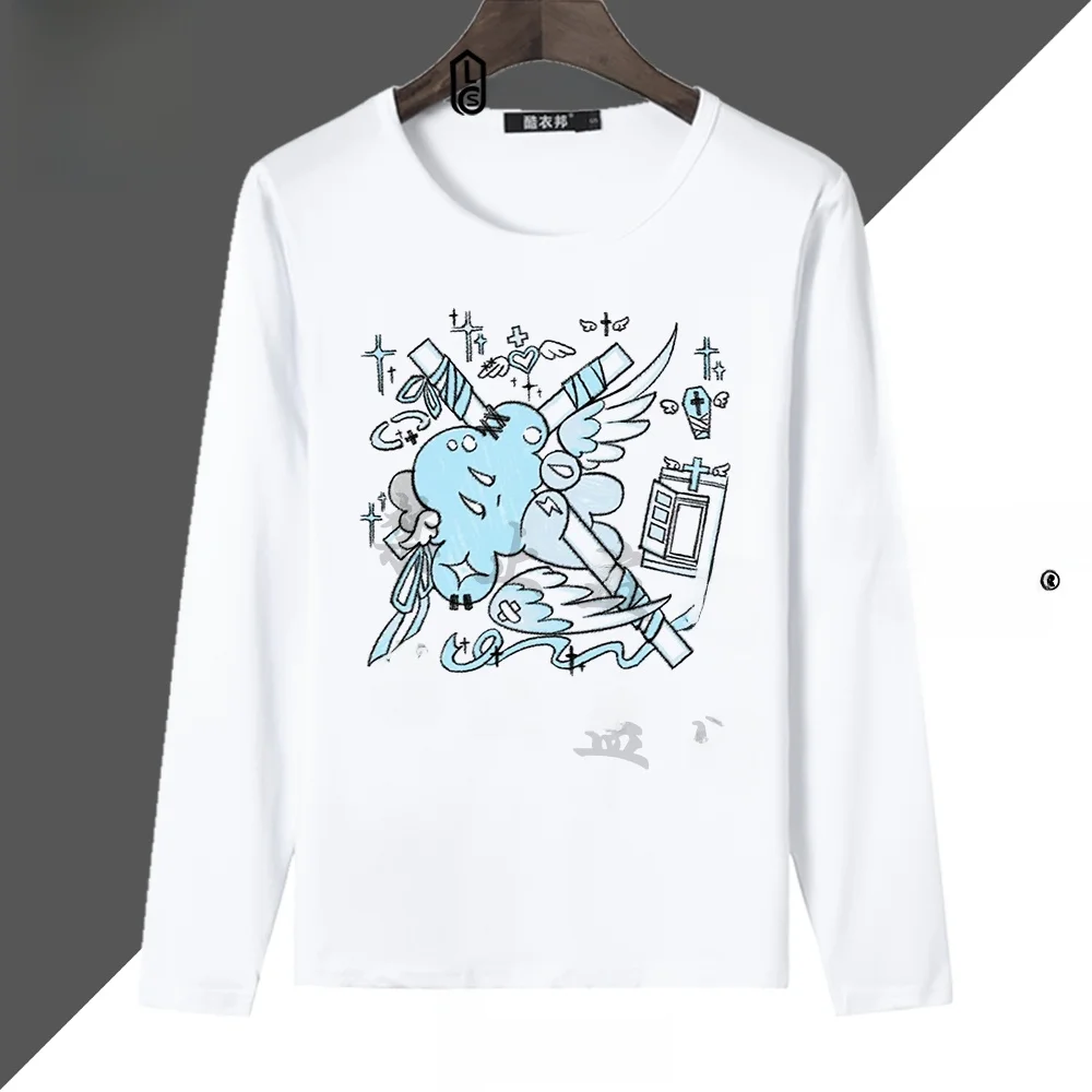 Spring Autumn Long Sleeve round Neck T-Shirt Birthday Support Uniform Unisex Student TF Family Fourth Generation Wang Lu Jie ...