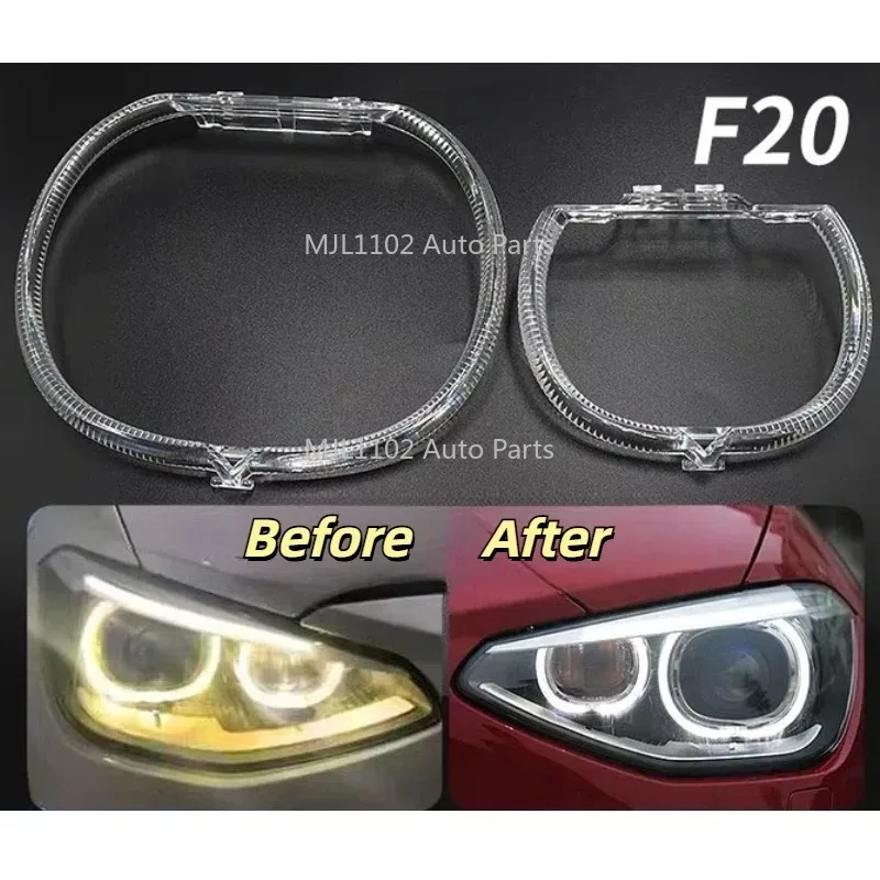 

NEW Headlight Acrylic tube Light Bar Tube Guide Plate DRL Tube DRL Strip Low Version For BMW 1 Series F20 2012 2013 2014