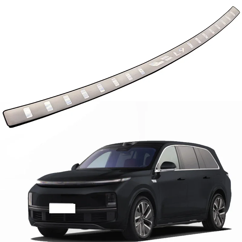 

Car Accessories 2023 For Lixiang L9 Trunk Trim Rear Bumper Protector Stainless Steel Door Sill Scuff Plate 2022