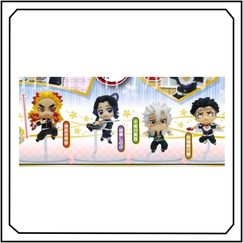 

Demon Slayer: Kimetsu No Yaiba Gashapon Kochou Shinobu with Base Bracket Desktop Action Figure Gifts