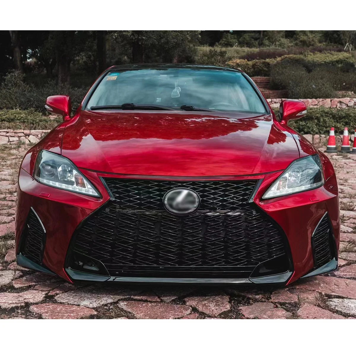 

Car bumpers auto body systems for Lexus IS IS250 IS300 ISF 2006-2012 year upgrade 2021 model with bumpers grilles