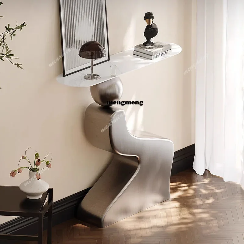 

Металлические тумбы E182 для гостиной, роскошные журнальные столики, стеллажи для журналов, скандинавские угловые консольные тумбы, витрины для салона, мебель для гостиной