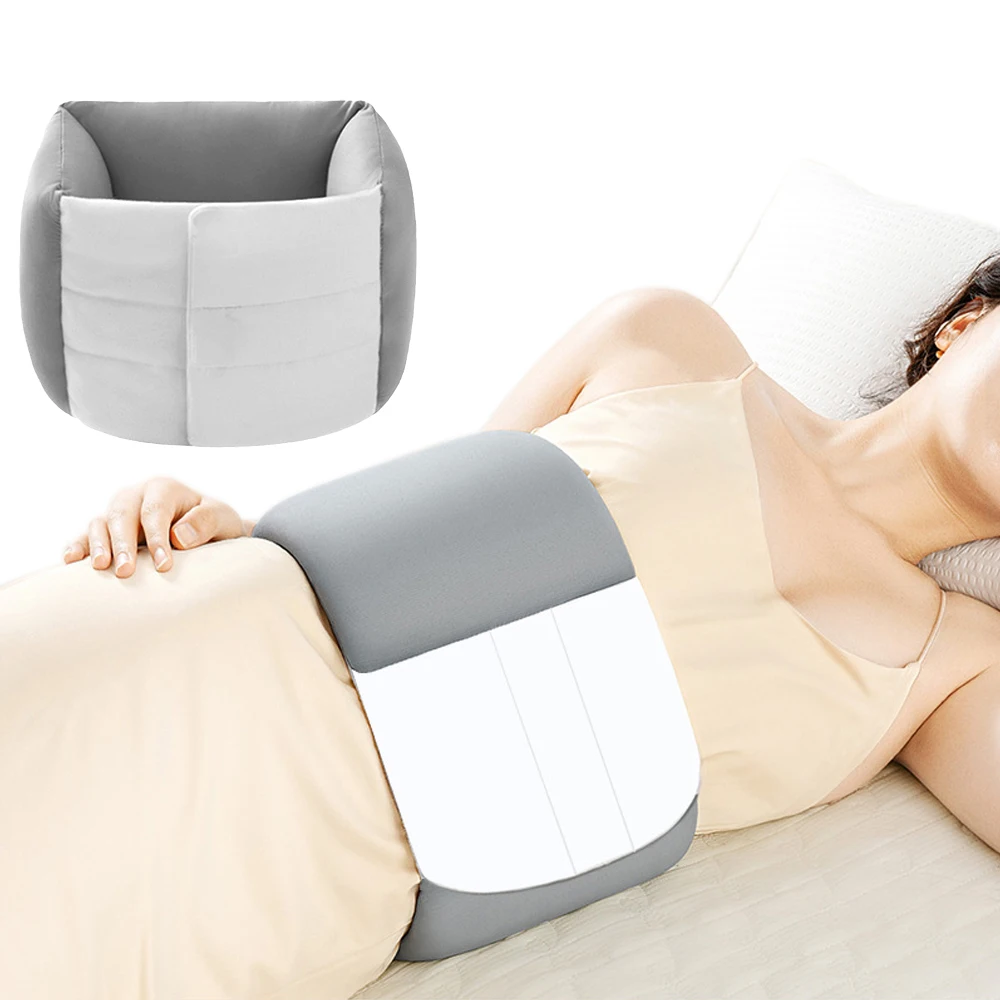 1pc Lumbar Support Pillow for Sleeping Lower Back Sciatic Nerve Pain Relief Lumbar Roll for Office Chair & Bed Body Pain Relief