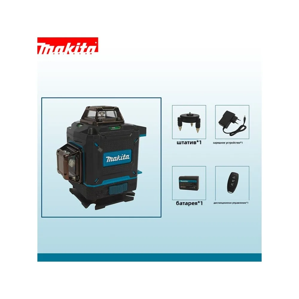 

Makita 2026 Digital 360-Degree X4 16-Line Outdoor Laser Level Self-Levelling Vertical Cross-Line Tool for Precision Measurement